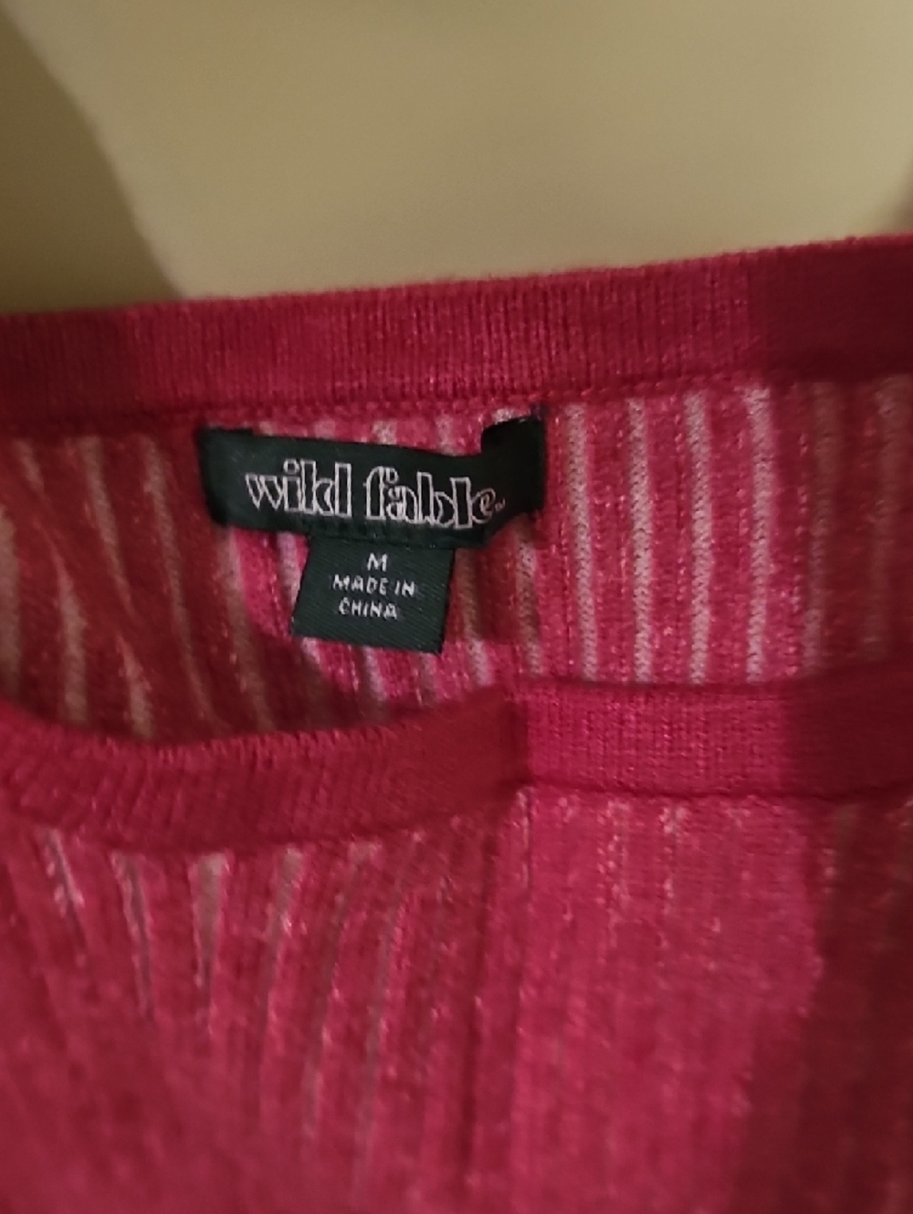 wild fable Hot Pink Ribbed Tank - Picture 3 of 5